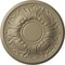 Ekena Millwork Wakefield Ceiling Medallion (Fits Canopies up to 3 5/8"), 11 3/4"OD x 1 1/4"P, Gobi Desert CM11WAGDF - alternate 1
